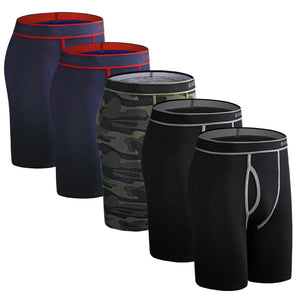 Long Boxer Briefs 5-Pack