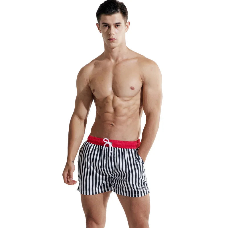 Striped Beach Shorts