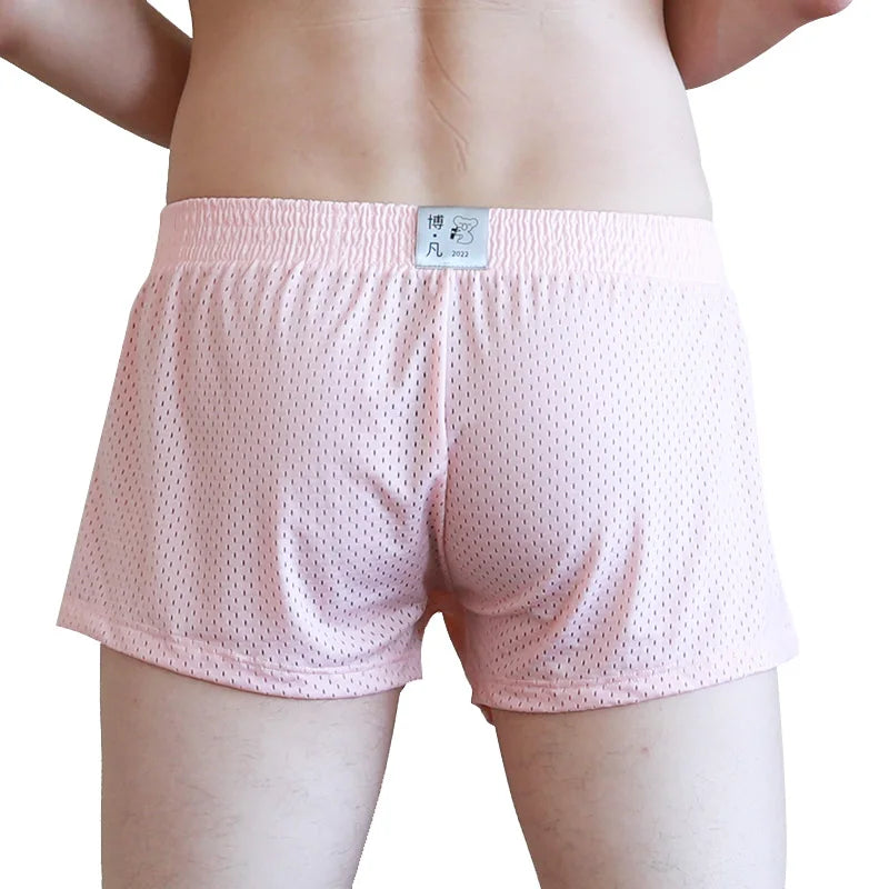 Mesh Thick Band Boxer Shorts