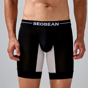 Two Tone Long Boxer Briefs