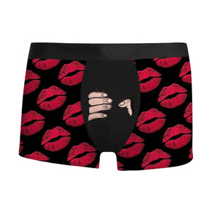 V-Day Print Boxer Briefs