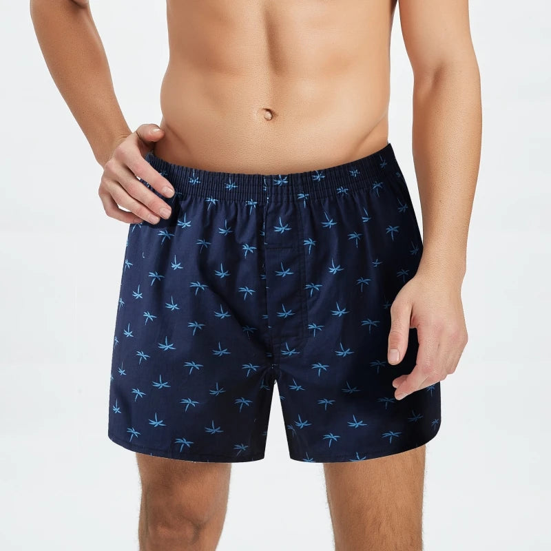 Print Cotton Boxers