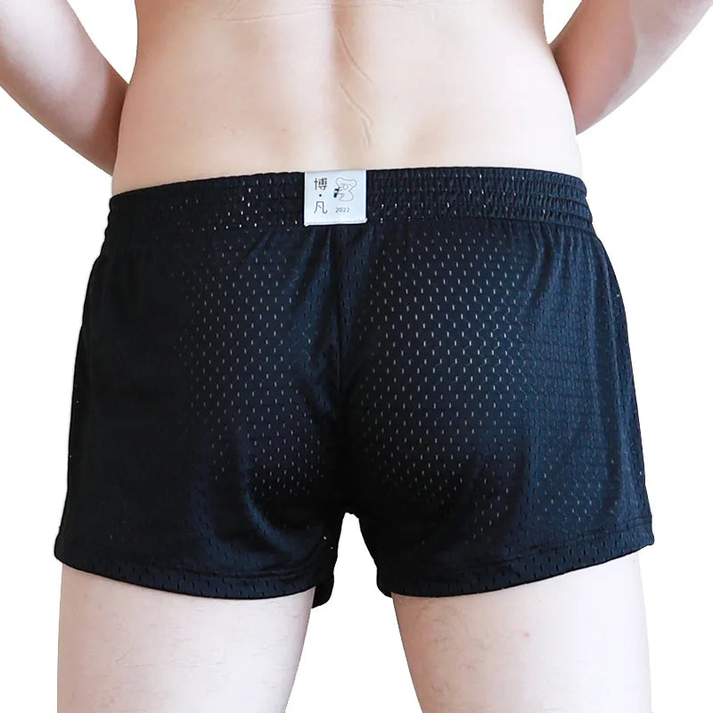 Mesh Thick Band Boxer Shorts