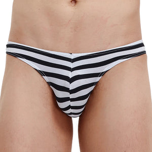 High Cut Striped Briefs