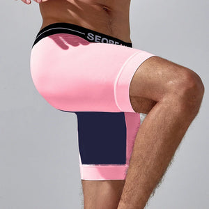 Two Tone Long Boxer Briefs