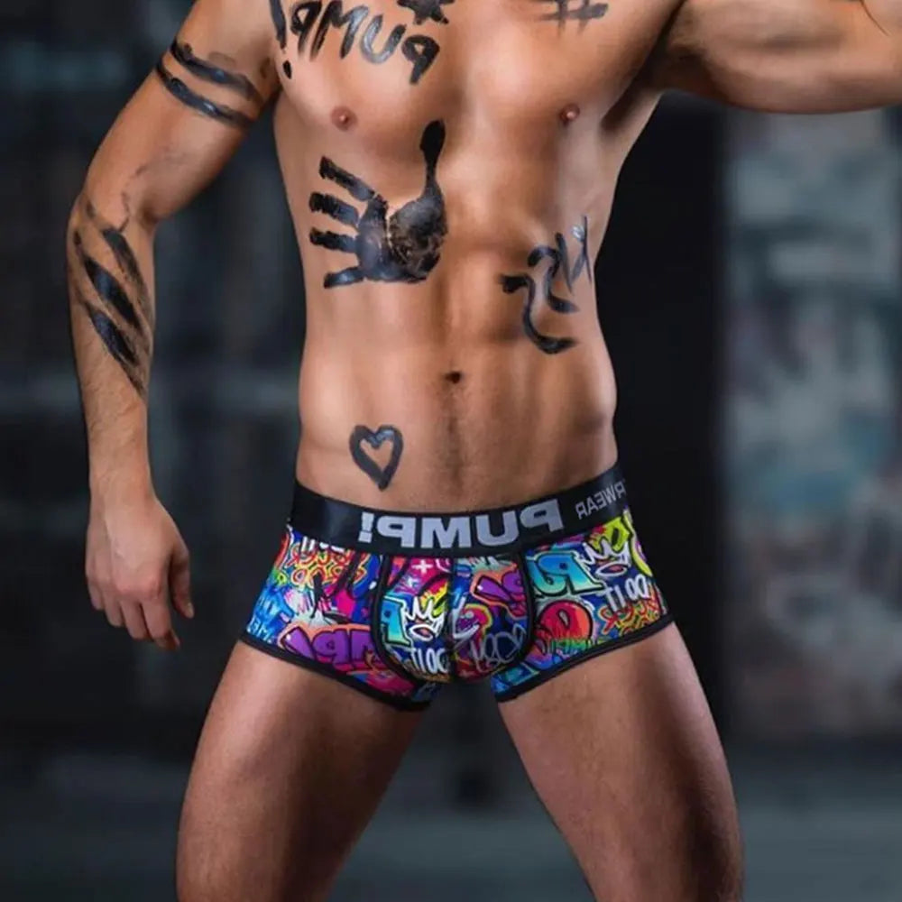 Graffiti Print Trunks