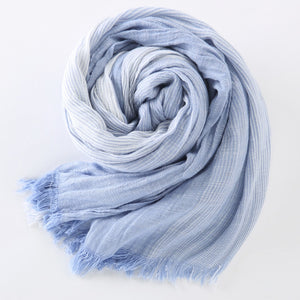 Two Tone Striped Scarf