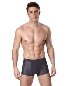 Bamboo Fiber Boxer Trunks Set (4 pc)