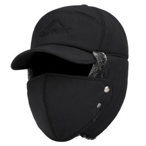 Thermal Bomber Cap with Face Shield