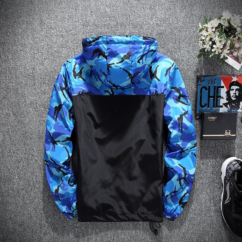 Printed Lightweight Windbreaker