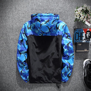 Printed Lightweight Windbreaker