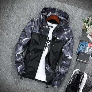 Printed Lightweight Windbreaker