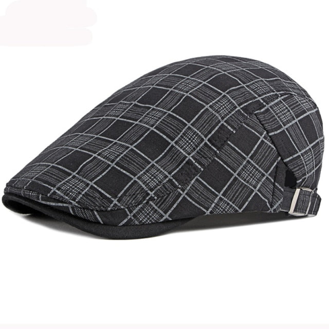 Plaid Beret