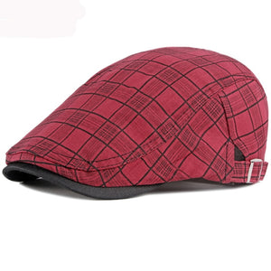 Plaid Beret