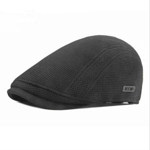 Thick Knit Newsboy Cap