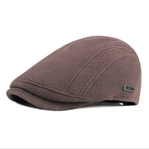 Thick Knit Newsboy Cap