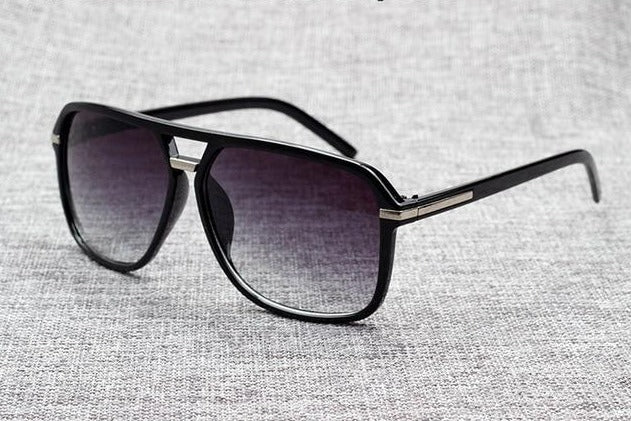 Gradient Lens Square Aviators