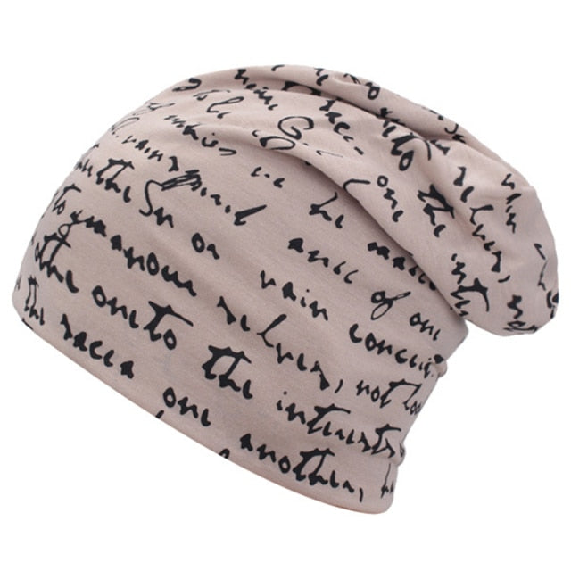 Printed Beanie