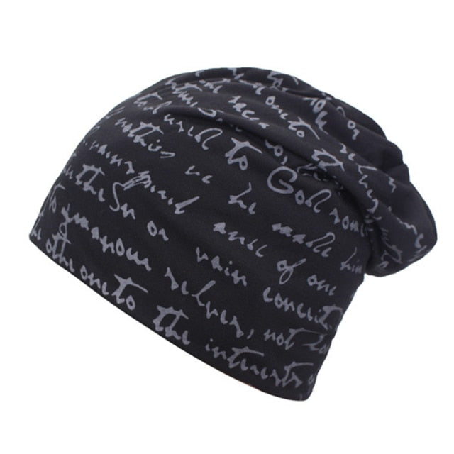 Printed Beanie