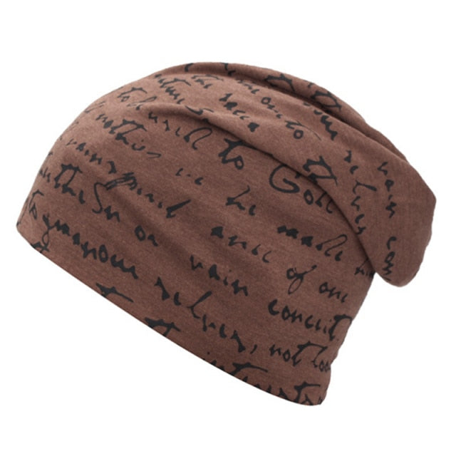 Printed Beanie