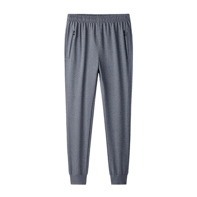 Cuffed Ankle Athletic Pants