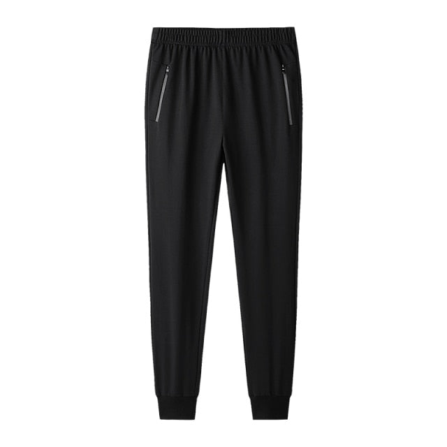 Cuffed Ankle Athletic Pants