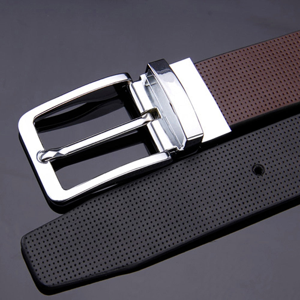 Plus Size Classic Leather Belt