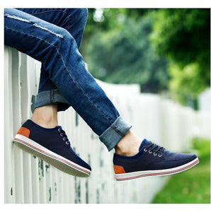 Hemp Canvas Lace Up Shoes