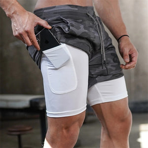 Layered Gym Shorts