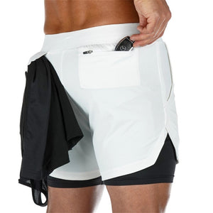 Layered Gym Shorts