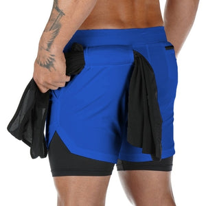 Layered Gym Shorts