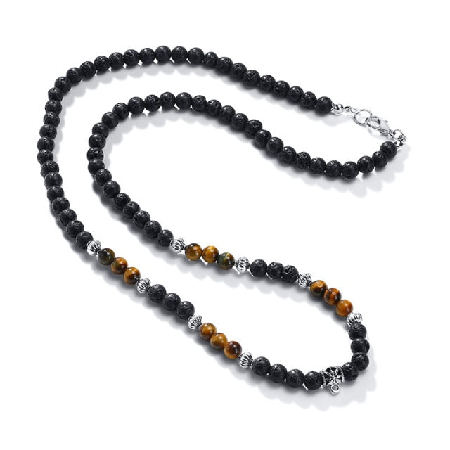 Tiger Eye Stone Necklace