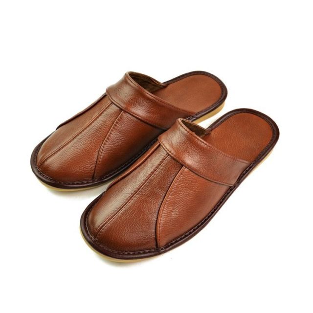 Leather Slippers