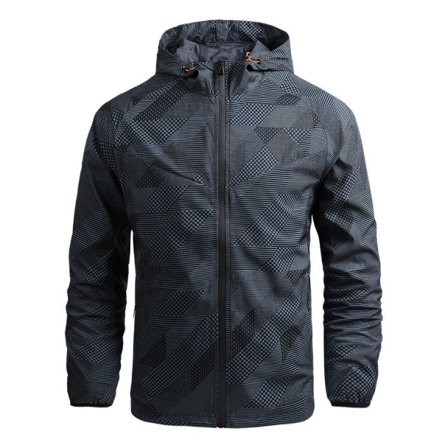 Water-Resistant Windbreaker