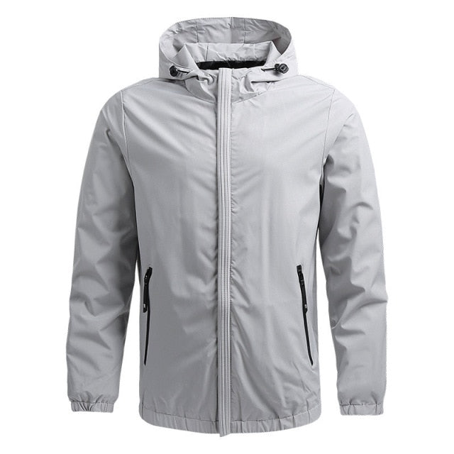 Water-Resistant Windbreaker