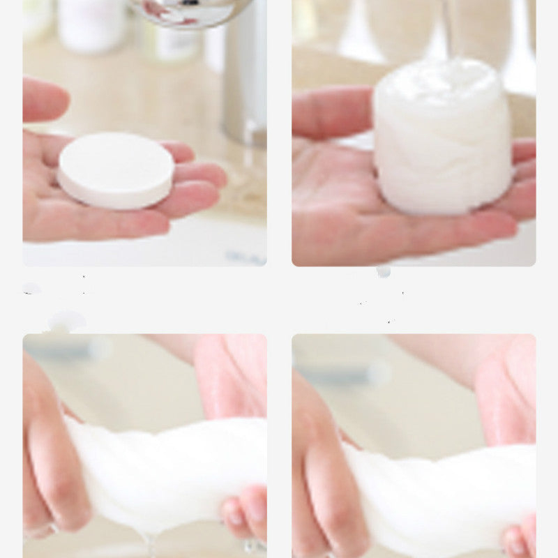 Compressed Disposable Towel Capsules