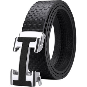 Auto Buckle Leather Belt